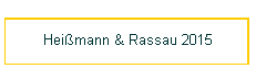 Hei�mann & Rassau 2015